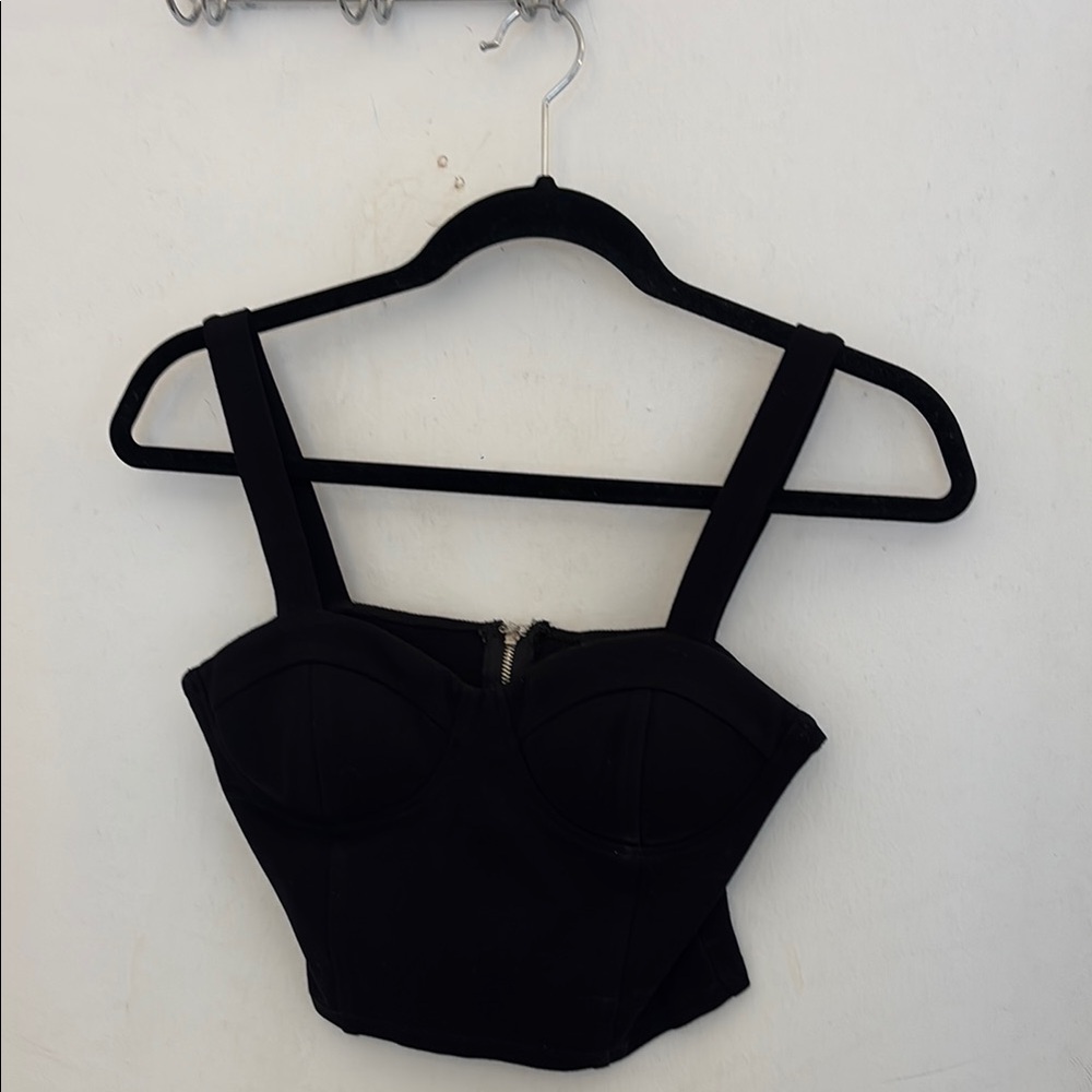 Shinestar Black Women's Bodysuit Top